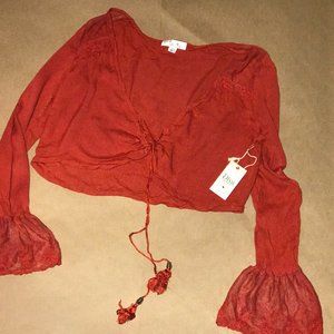Diva Fashion U.S.A.| Women's Long Sleeve Crop Top